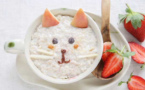 can cats eat cooked oatmeal