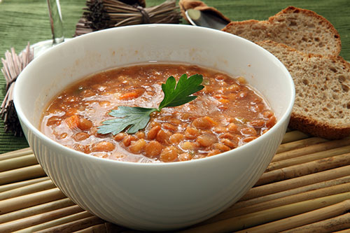 Can cats eat lentil soup?